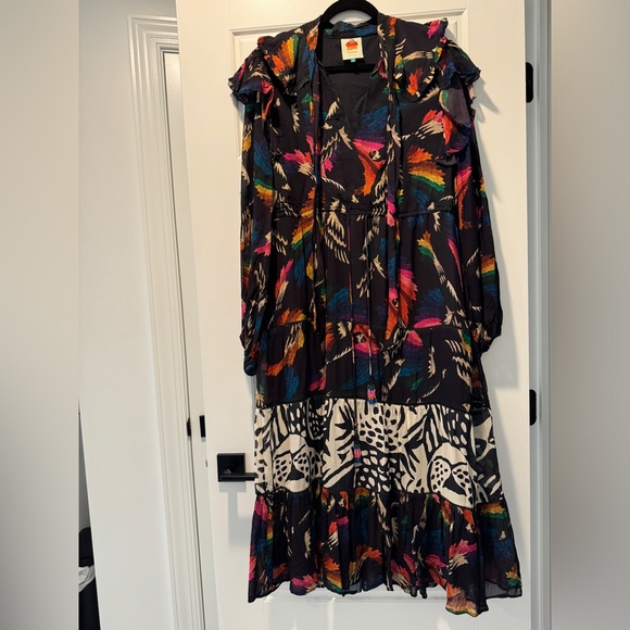 FARM Rio drawstring waist dress - Picture 1 of 5